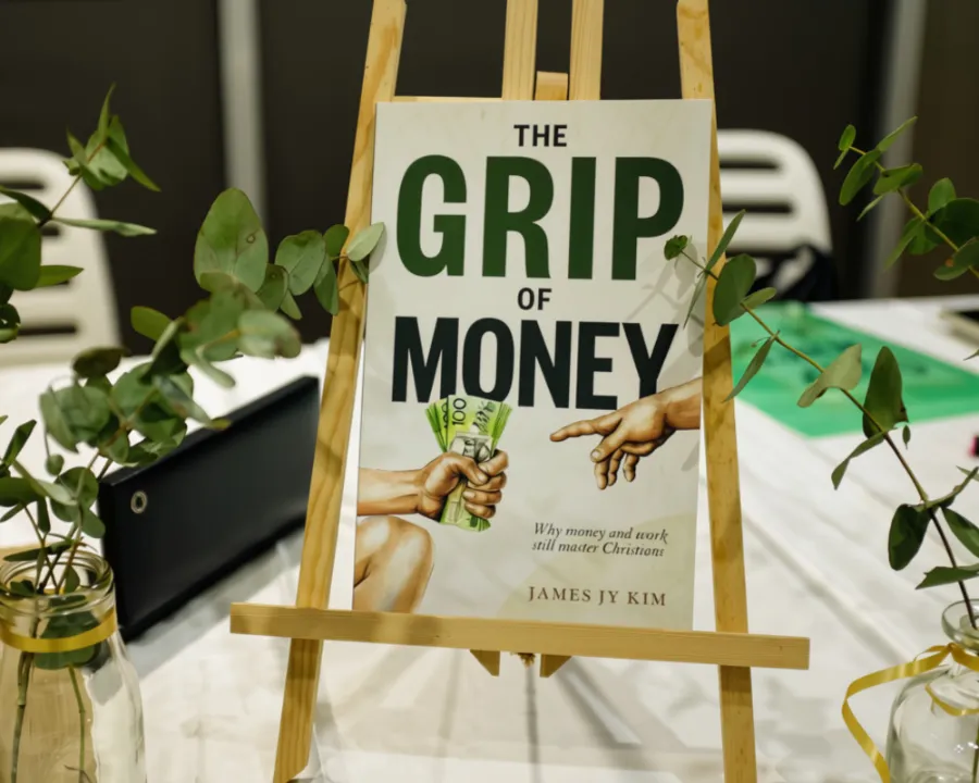 Readers at The Grip of Money Sydney book launch